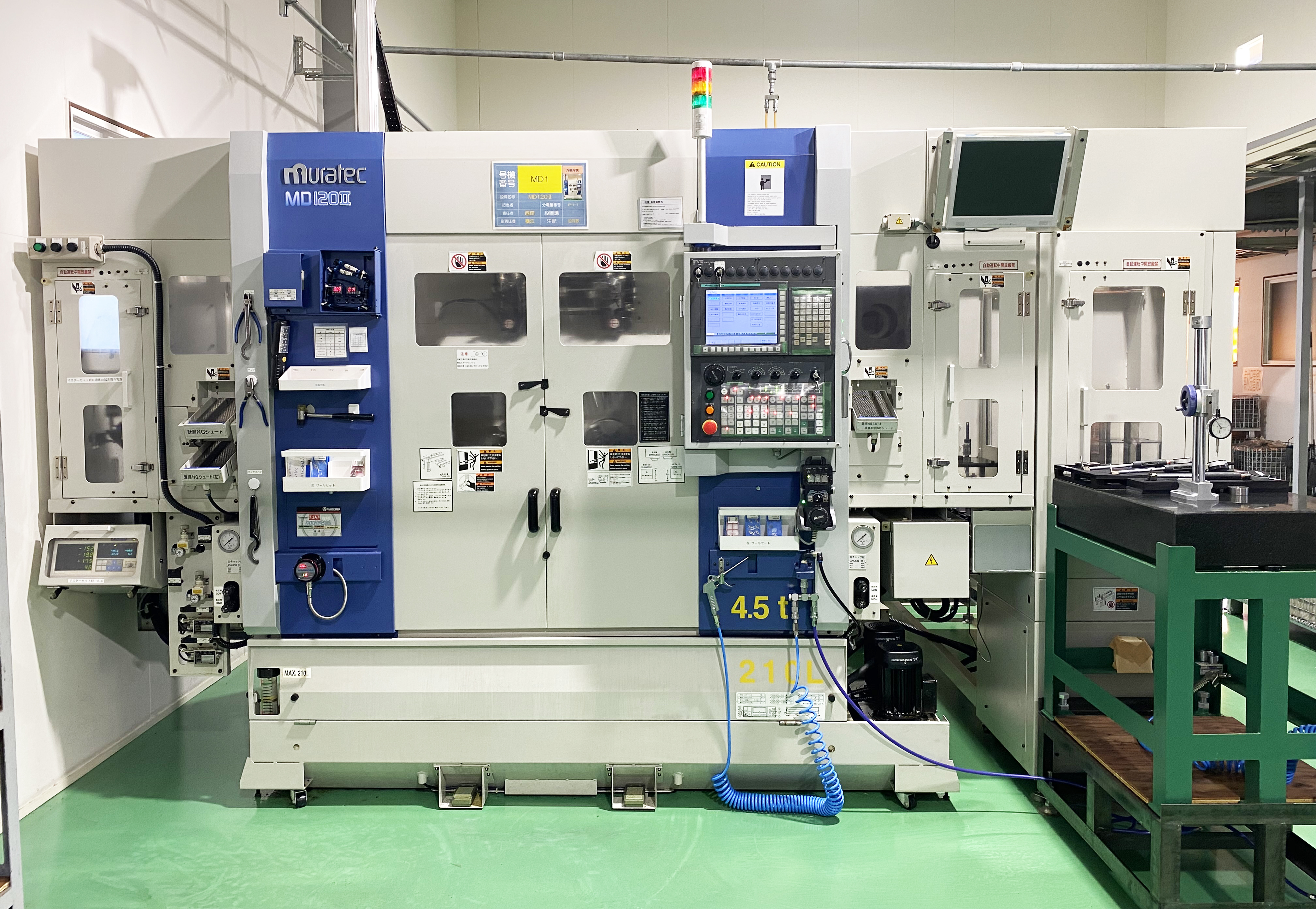CNC 2軸旋盤加工機